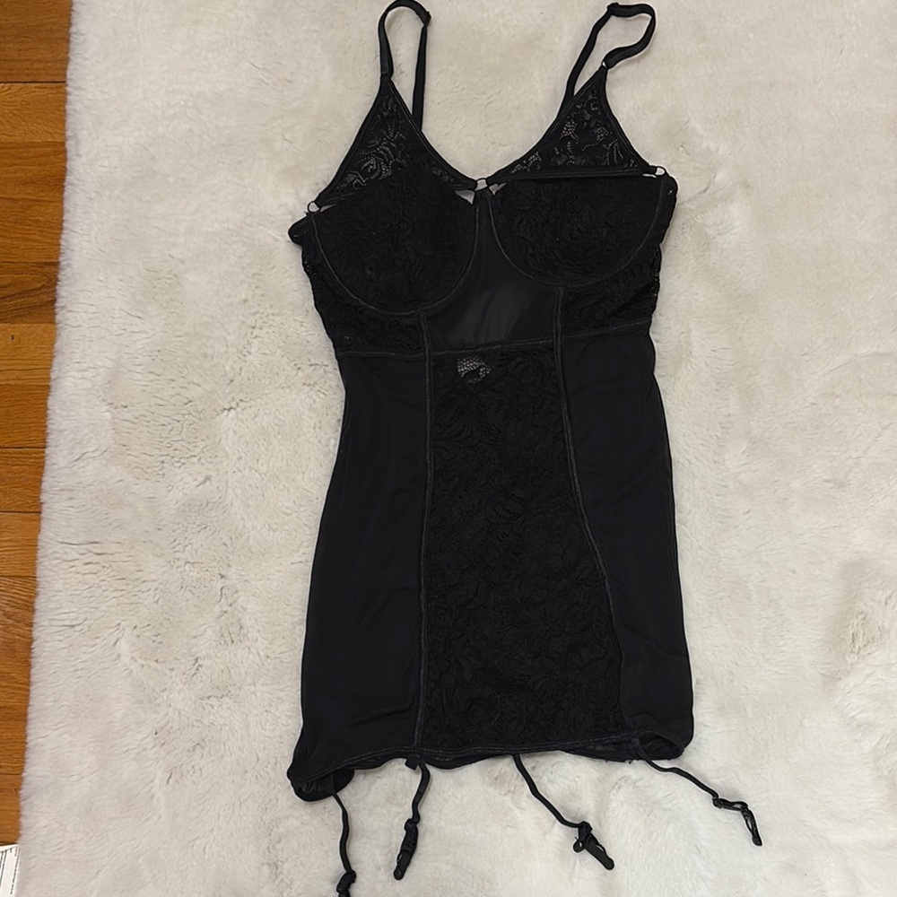 (3 for $30) Dream Girl medium black lingerie